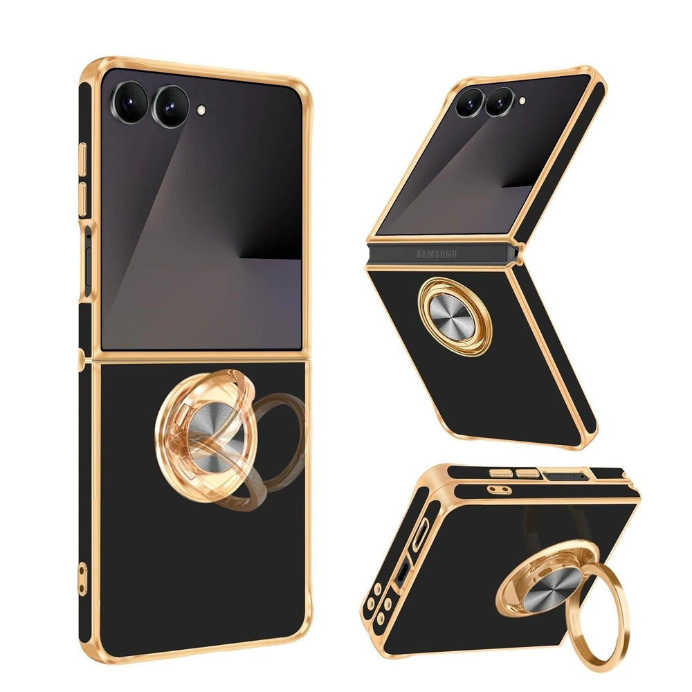 Galaxy Z Flip 8 Luxury Magnetic Ring Case