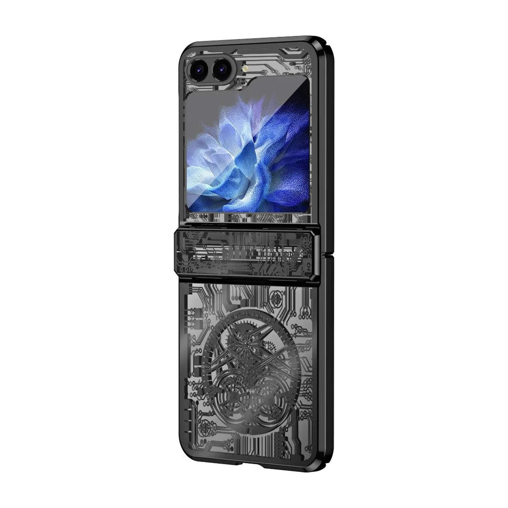 Galaxy Z Flip 5 Transparent Shockproof Armor Case