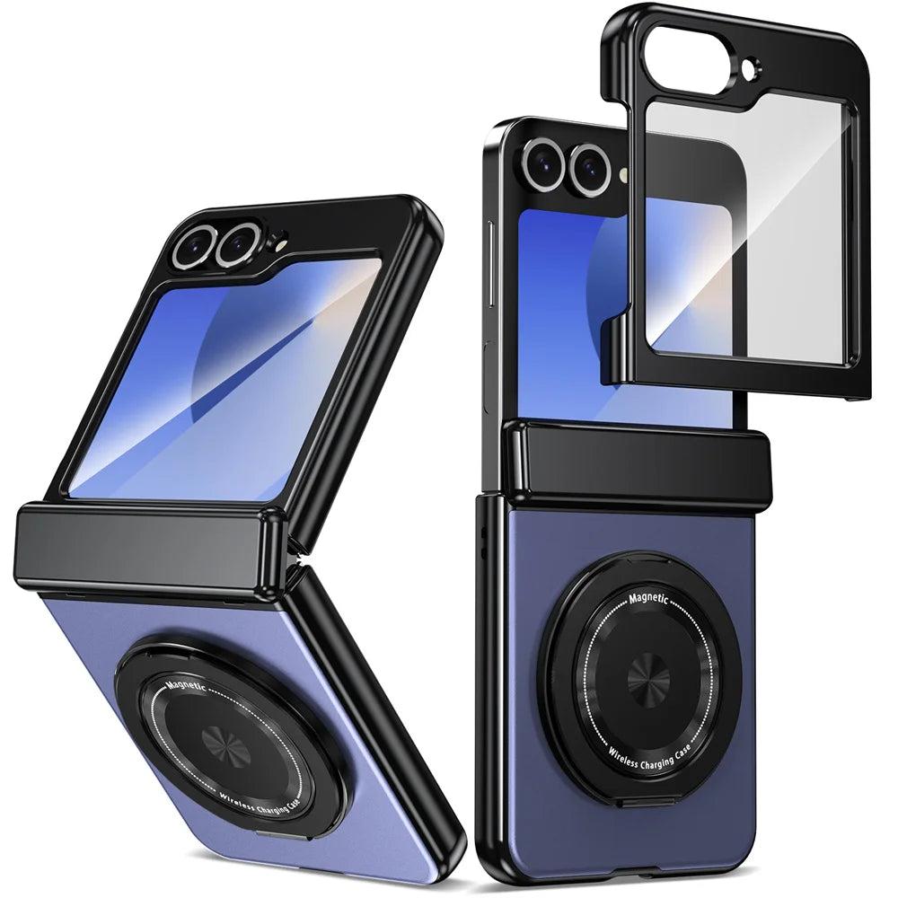 Galaxy Z Flip 6 Magnetic Stand Case 360°