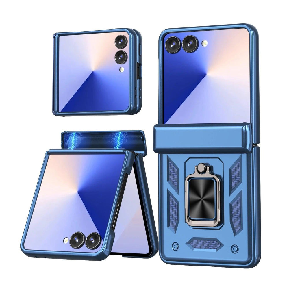 Galaxy Z Flip 8 Shockproof Armor Ring Case