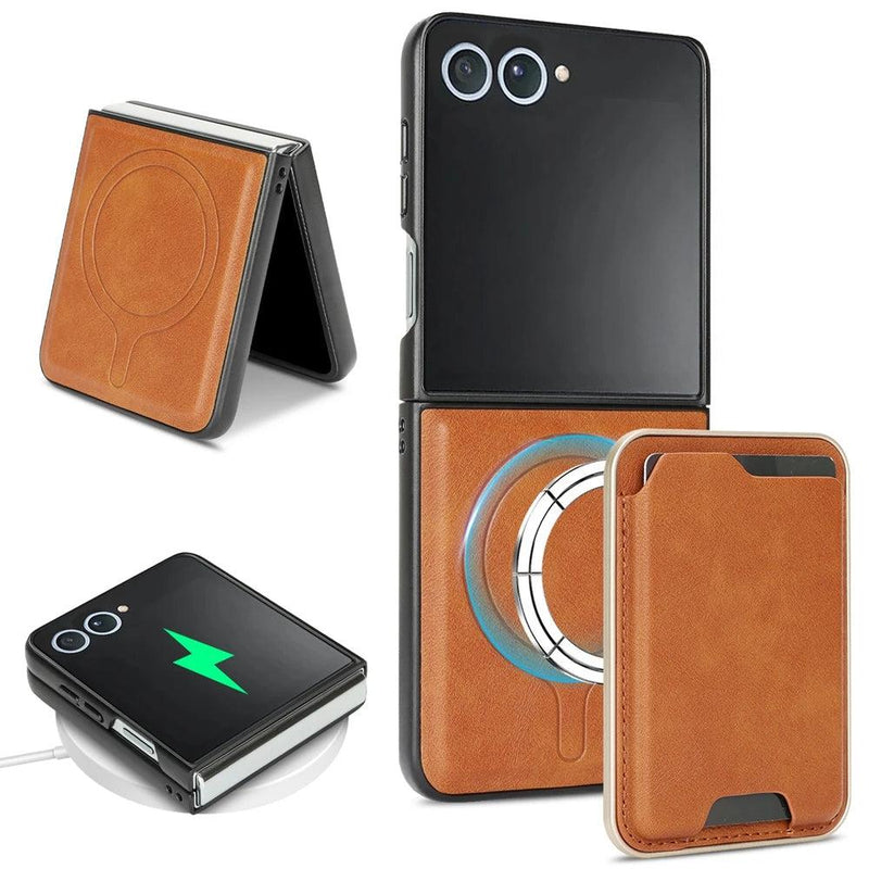 MagSafe Leather Wallet Case
