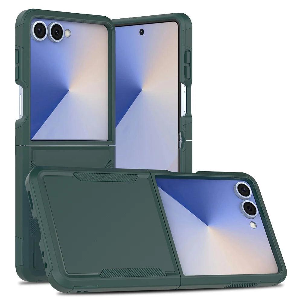 Galaxy Z Flip 7 Armor Guard Shockproof Case