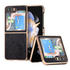 Nano Electroplating Case with Dual-Color Litchi Texture