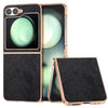 Nano Electroplating Case with Dual-Color Litchi Texture