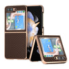 Nano Electroplating Case with Carbon Fiber Texture