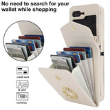 Galaxy Z Flip 5 Litchi Ring Holder Case