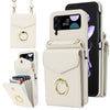 Litchi Texture Case with Ring Holder