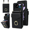 Litchi Texture Case with Ring Holder