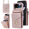 Litchi Texture Case with Ring Holder