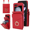 Litchi Texture Case with Ring Holder