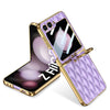 Plating Diamond Texture Case with Ring