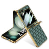 Plating Diamond Texture Case with Ring