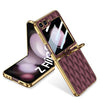 Plating Diamond Texture Case with Ring