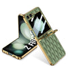 Plating Diamond Texture Case with Ring