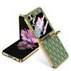 Plating Diamond Texture Case with Ring