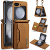 Magnetic Leather Case with Card Pocket
