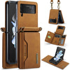 Magnetic Leather Case with Card Pocket