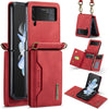 Magnetic Leather Case with Card Pocket