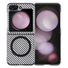 Plated Carbon Fiber Clear MagSafe Case