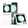 3-in-1 Woven Texture Case with Frosted Frame