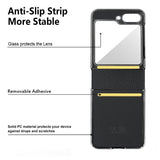 Galaxy Z Flip 7 Litchi Mirror Scarf Case