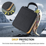 Galaxy Z Flip 5 Litchi Mirror Scarf Case