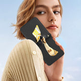 Galaxy Z Flip 8 Litchi Mirror Scarf Case