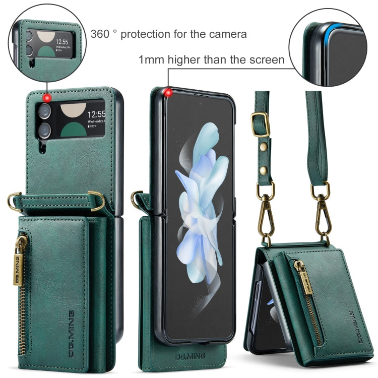 Galaxy Z Flip 7 Zipper Card Lanyard Case