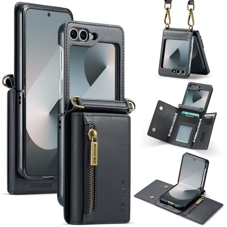 Galaxy Z Flip 6 Zipper Card Lanyard Case