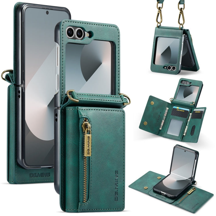 Galaxy Z Flip 6 Zipper Card Lanyard Case
