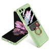 Ultra-Thin Leather Case with Card Slots & Ring Holder
