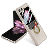 Ultra-Thin Leather Case with Card Slots & Ring Holder
