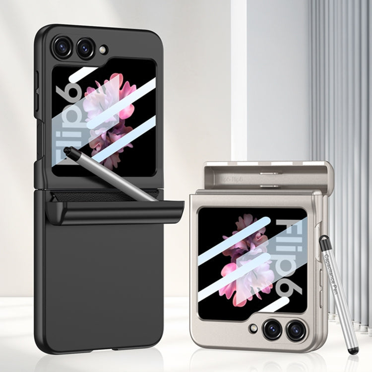 Galaxy Z Flip 6 Magnetic Flip Pen Box Case