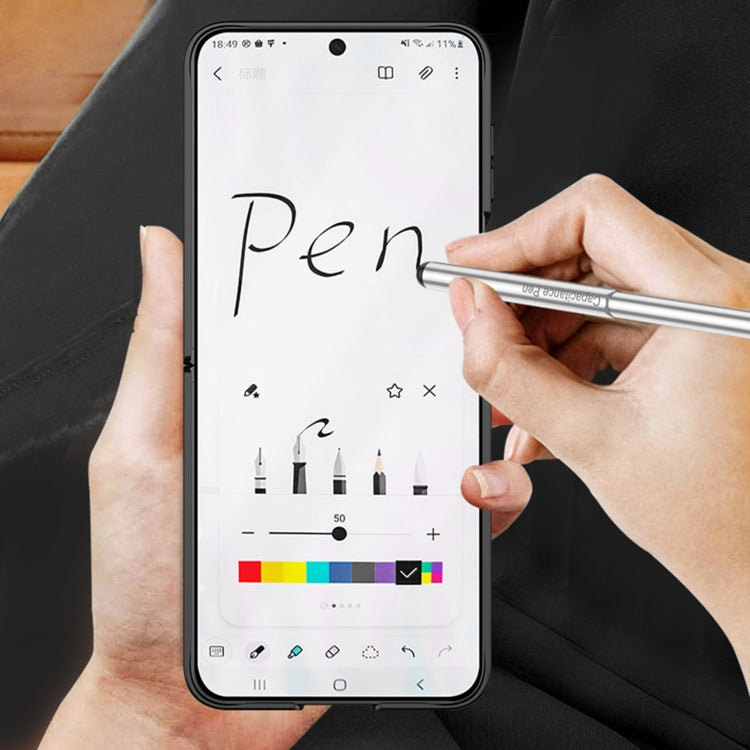 Galaxy Z Flip 6 Magnetic Flip Pen Box Case