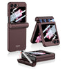 Magnetic Full Coverage Flip Case with Pen Box & Pen