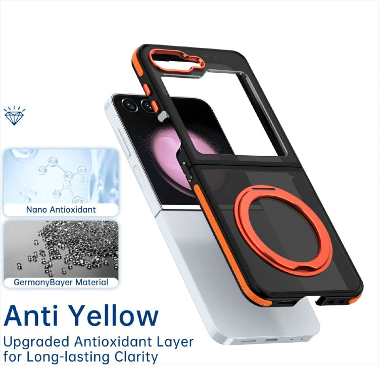 Galaxy Z Flip 6 Dual-Color 360 Holder Case