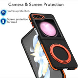 Galaxy Z Flip 6 Dual-Color 360 Holder Case