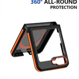 Galaxy Z Flip 6 Dual-Color 360 Holder Case