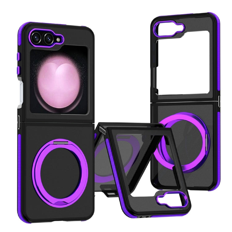 Galaxy Z Flip 6 Dual-Color 360 Holder Case