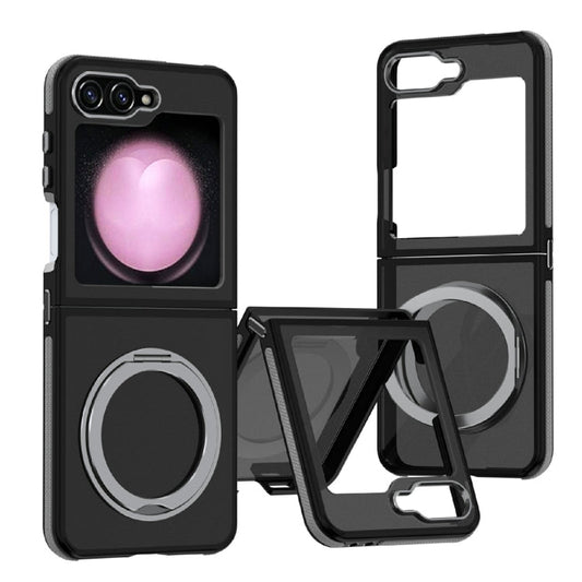Galaxy Z Flip 8 Dual-Color 360 Holder Case