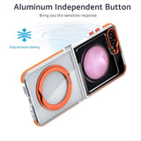 Galaxy Z Flip 5 Dual Acrylic 360 Holder Case