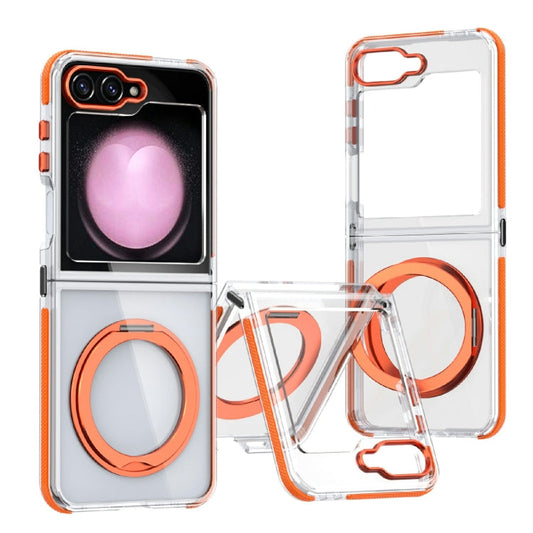Galaxy Z Flip 5 Dual Acrylic 360 Holder Case