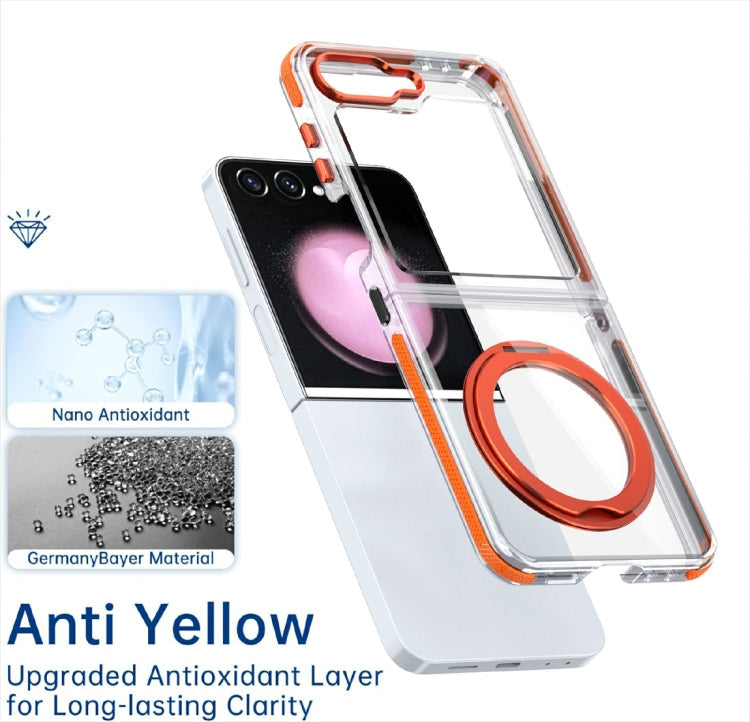 Galaxy Z Flip 5 Dual Acrylic 360 Holder Case