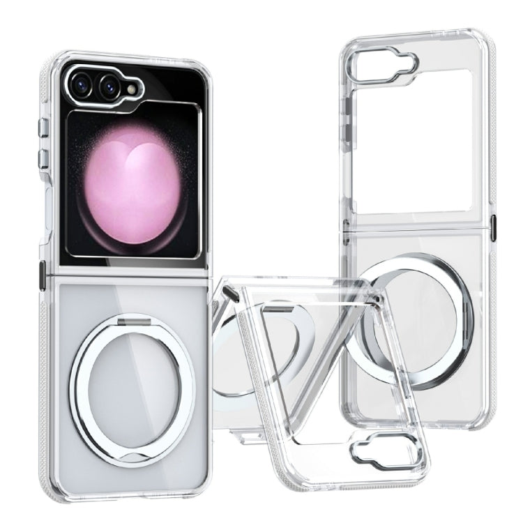 Galaxy Z Flip 5 Dual Acrylic 360 Holder Case