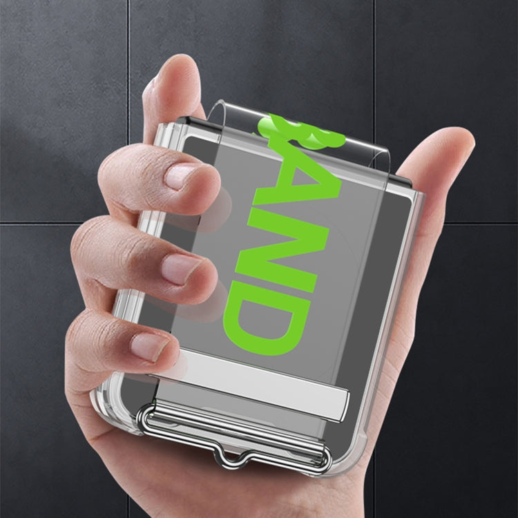 Galaxy Z Flip 5 Clear Airbag Wristband Case