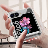 Galaxy Z Flip 5 Clear Airbag Wristband Case