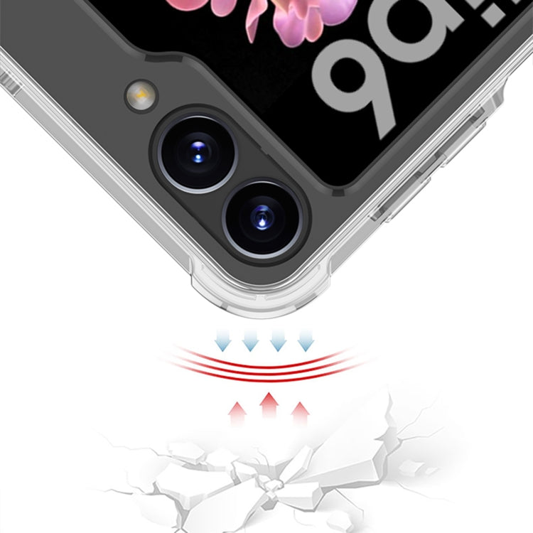 Galaxy Z Flip 5 Clear Airbag Wristband Case