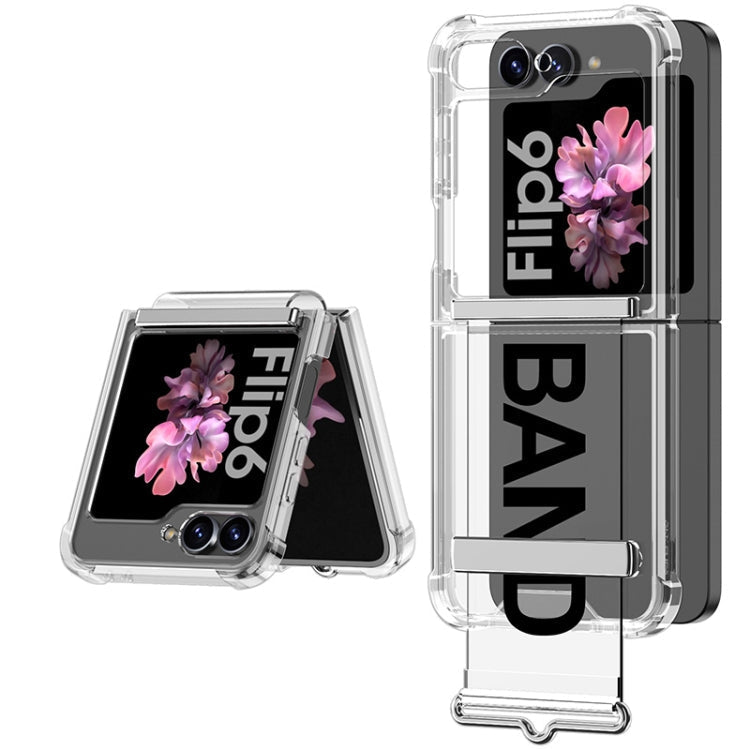 Galaxy Z Flip 5 Clear Airbag Wristband Case