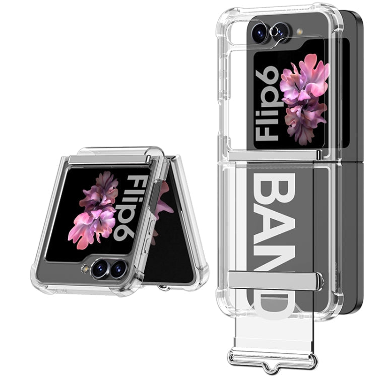 Galaxy Z Flip 5 Clear Airbag Wristband Case