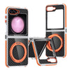 Dual-Color Carbon Fiber Case with 360° Holder